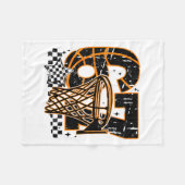 Six Seven Basketball, Grappige 67 Basketbal, Retro Fleece Deken (Voorkant (Horizontaal))