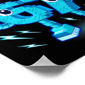 Six seven brainrot 6-7 design  poster (Hoek)