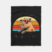 Six Seven Bruh 67 Meme Capybara  Fleece Deken (Voorkant)