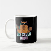 Six Seven Bruh Capybara 67 Boys Teens Kids Animals Koffiemok (Links)