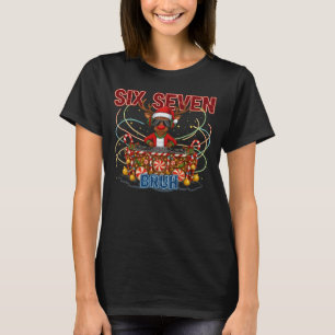 Six Seven Bruh” DJ Rendier Kerst T-shirt