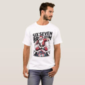 Six Seven Bruh Funny Christmas Shirt | Cool Action (Voorkant volledig)