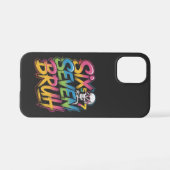 six seven bruh iPhone hoesje (Achterkant horizontaal)