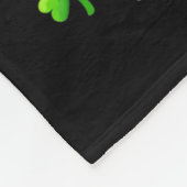 Six seven bruh st patrick’s day funny leprechaun fleece deken (Hoek)