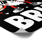 Six Seven Bruh Valentijnen Baseball Kinderen 67 Va Poster (Hoek)