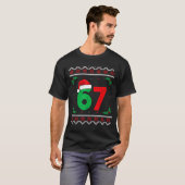 Six Seven Christmas 6 7 Ugly Christmas Sweater  T-shirt (Voorkant volledig)