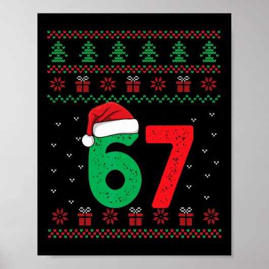Six Seven Christmas 6 7 Verschrikkelijke Kerst Swe Poster (Voorkant)