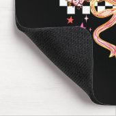 Six Seven Coquette Bow Women Girl Funny Valentines Muismat (Hoek)