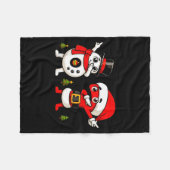 Six Seven Dabbing Cool Meme 67 Funny Dab Number  Fleece Deken (Voorkant (Horizontaal))