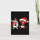 Six Seven Dabbing Cool Meme 67 Funny Dab Number  Kaart (Voorkant)