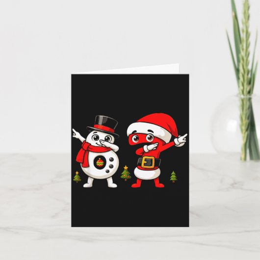 Six Seven Dabbing Cool Meme 67 Funny Dab Number  Kaart (Voorkant)