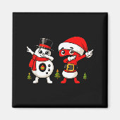 Six Seven Dabbing Cool Meme 67 Funny Dab Number  Magneet (Voorkant)