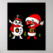 Six Seven Dabbing Cool Meme 67 Funny Dab Number  Poster (Voorkant)