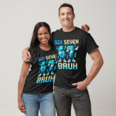 Six Seven Dabbing Cool Meme Bruh 67 Funny Dab Numb T-shirt (Unisex)