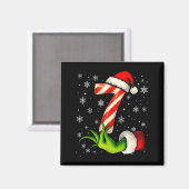 Six Seven Funny Christmas Couple Matching Meme Magneet (Voorkant / Achterkant)