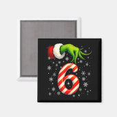 Six Seven Funny Christmas Couple Matching Meme Magneet (Voorkant / Achterkant)