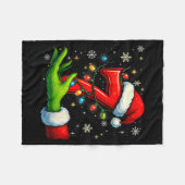 Six Seven Funny Christmas Meme Couple Matching Fleece Deken (Voorkant (Horizontaal))