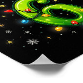 Six Seven Funny Christmas Meme Couple Matching Poster (Hoek)