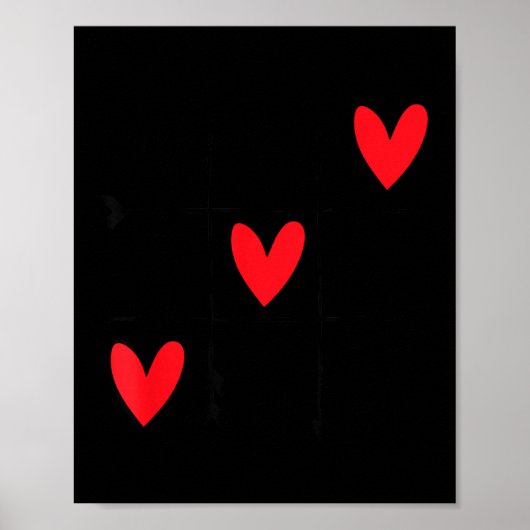 Six Seven Gamer 67 Valentines Day 6 7 Funny Poster (Voorkant)