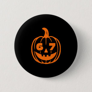 Six Seven Halloween-kostuum voor leraren studenten Ronde Button 5,7 Cm