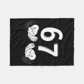 Six Seven Hands 6-7 Meme 67 Men Women Fleece Deken (Voorkant (Horizontaal))