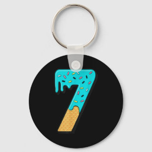 Six Seven Ice Cream 67 Leuke Mason Meme Eenvoudige Sleutelhanger