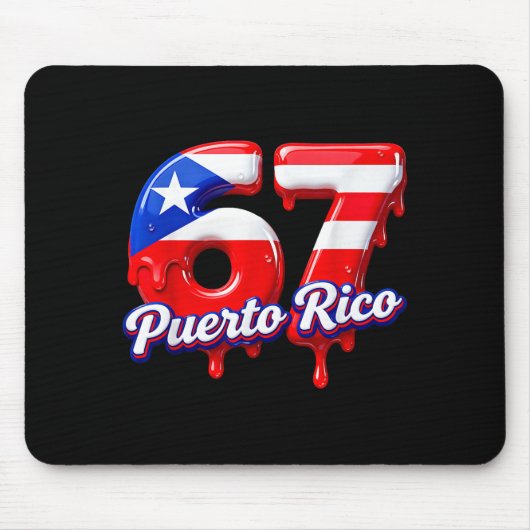 Six Seven Ice Cream Drip 6 7 Kids Meme 67 Puerto R Muismat (Voorkant)