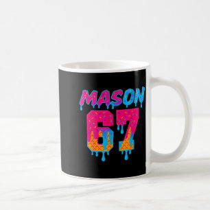 Six Seven Ice Cream Drip Srt 67 Mason Meme Koffiemok