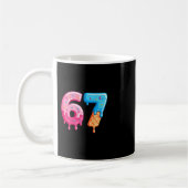 Six Seven Ijs Drip Cool Meme 67 Grappig Nummer Koffiemok (Links)