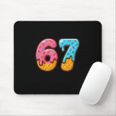 Six Seven Ijs Drip Cool Meme 67 Grappig Nummer Muismat (Met muis)