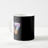 Six Seven Ijs Drip Grappig 67 Meme Nummer 6 An Koffiemok (Voorkant links)