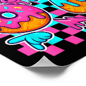 Six Seven Ijs Drip Meme 67 Grappige Gen Alpha S Poster (Hoek)