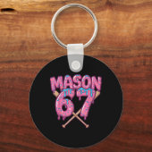 Six Seven Ijs Drip Sport 67 Fun Mason Meme _ Sleutelhanger (Voorkant)