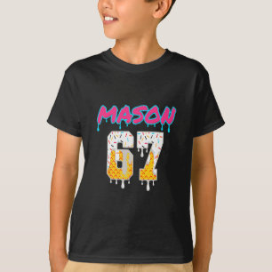 Six Seven Ijs Drip Sport 67 Fun Mason Meme  T-shirt