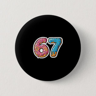 Six Seven Ijs Drip Sport Cool Meme 67 Grappig Ronde Button 5,7 Cm