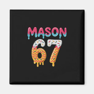 Six Seven Ijsje Druppel 67 Mason Meme  Magneet