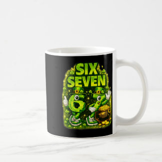 Six seven lucky shamrock 67 st patricks day boy koffiemok