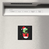 Six Seven Matching 67 Christmas Santa Hat Meme Gen Magneet (Insitu (Vaatwasser))