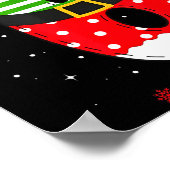 Six Seven Matching 67 Christmas Santa Hat Meme Gen Poster (Hoek)