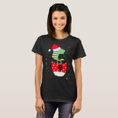 Six Seven Matching 67 Christmas Santa Hat Meme Gen T-shirt (Voorkant volledig)