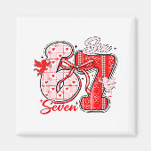 Six Seven Meme 67 Coquette Bow Valentines Women Gi Magneet (Voorkant)