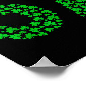 Six Seven Meme 67 St Patrick's Day Shamrocks Men W Poster (Hoek)