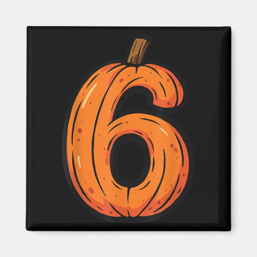 Six Seven Meme 6 7 Halloween Grappige Kostuum Matc Magneet (Voorkant)