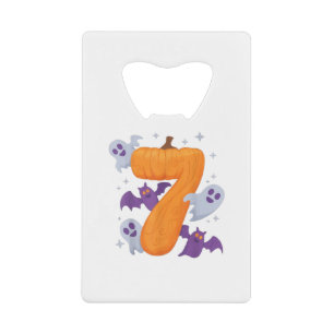 Six Seven Meme 6 7 Halloween kostuum paar Creditkaart Flessenopener