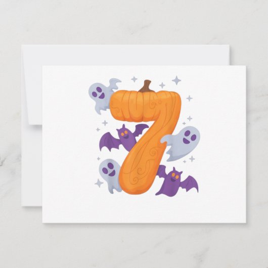 Six Seven Meme 6 7 Halloween kostuum paar Kaart (Voorkant)