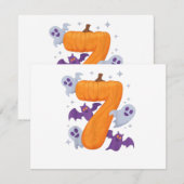 Six Seven Meme 6 7 Halloween kostuum paar Kaart (Voorkant / Achterkant)