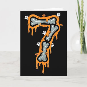 Six Seven Meme 6 7 Skelet Halloween Kostuum Koppel Kaart