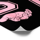 Six Seven Meme 7 Jaar Verjaardagsshirt Was 6 Nu Poster (Hoek)