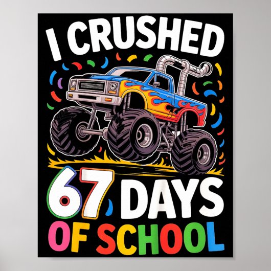 Six Seven Meme Boys Girls Kids  Poster (Voorkant)