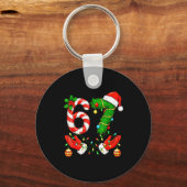 Six Seven Meme Christmas 67 Santa Funny Christmas  Sleutelhanger (Voorkant)
